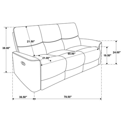Navarro - Upholstered Reclining Sofa Set