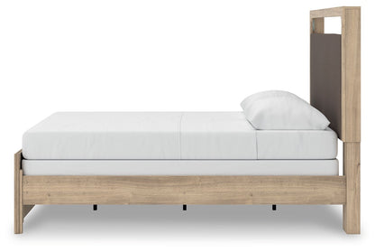 Kinlanni - Upholstered Panel Bed