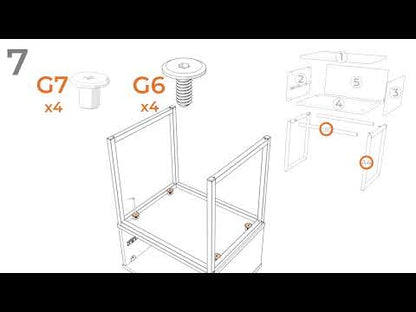 Deanlow - One Drawer Night Stand - Honey